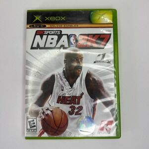 NBA 2K7 Xbox‎ Video Game Shaq O'Neal Miami Heat Basketball Sports Testedi